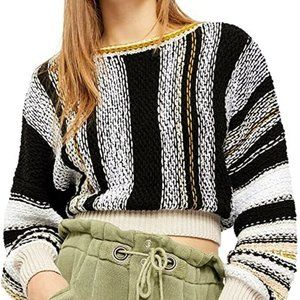 NWT Free People Show Me Love Sweater Size Small